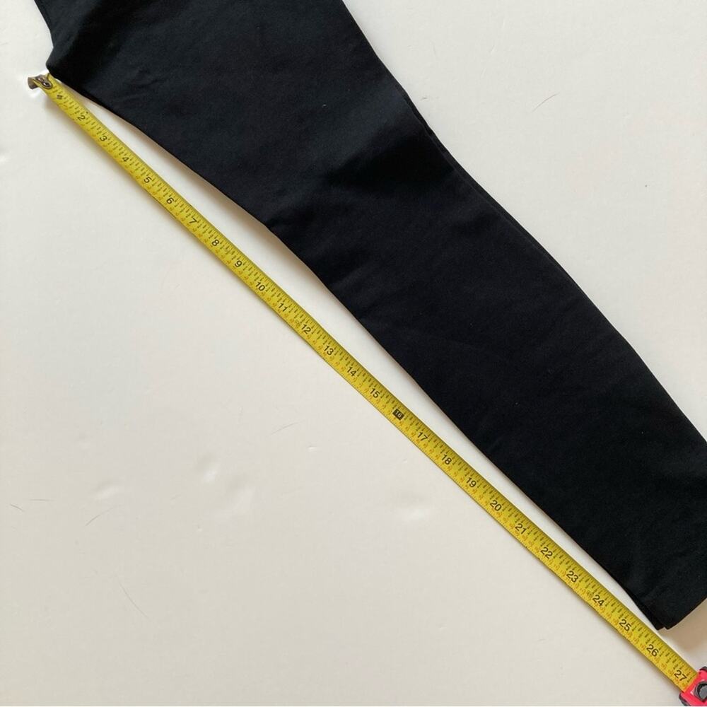 J.Crew Pixie Pants with Leather Trim Black Size 00 - Picture 6 of 8
